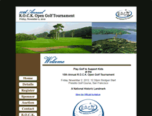 Tablet Screenshot of golf.rocksf.org